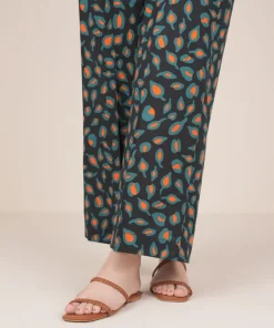 Hot Sapphire Printed Cambric Culottes