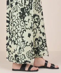 Best Sapphire Printed Cambric Culottes