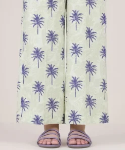 New Sapphire Printed Cambric Culottes
