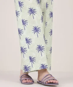 New Sapphire Printed Cambric Culottes