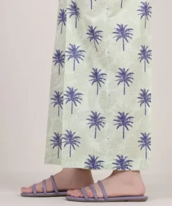 New Sapphire Printed Cambric Culottes