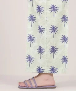 New Sapphire Printed Cambric Culottes