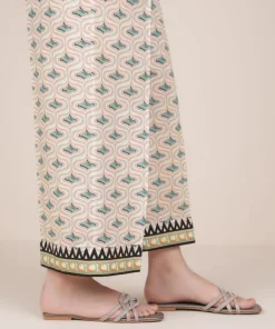 Outlet Sapphire Printed Cambric Culottes