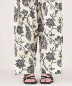 Clearance Sapphire Printed Cambric Farshi Shalwar