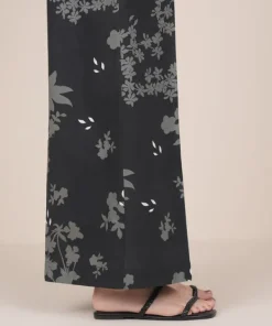 Best Sapphire Printed Cambric Flared Pants
