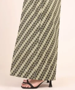 Best Sapphire Printed Cambric Flared Pants