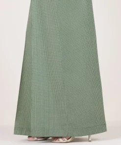 Clearance Sapphire Printed Cambric Flared Pants