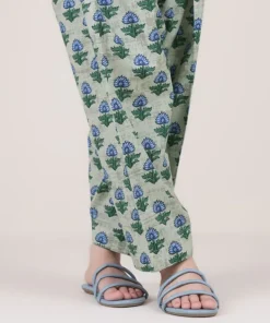 Online Sapphire Printed Cambric Shalwar