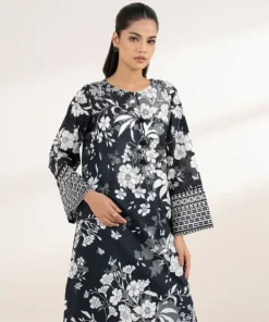 Outlet Sapphire Printed Cambric Shirt