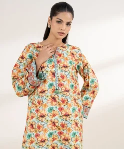 Clearance Sapphire Printed Cambric Shirt