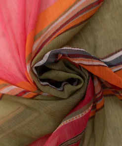 Clearance Sapphire Printed Chiffon Dupatta Pink