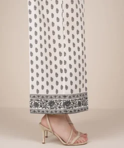 Hot Sapphire Printed Cotton Viscose Culottes