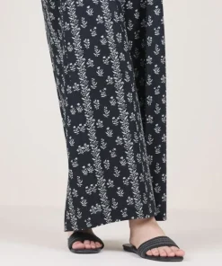Clearance Sapphire Printed Dobby Flared Pants