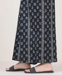 Clearance Sapphire Printed Dobby Flared Pants