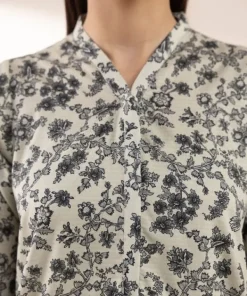 Clearance Sapphire Printed Dobby Shirt