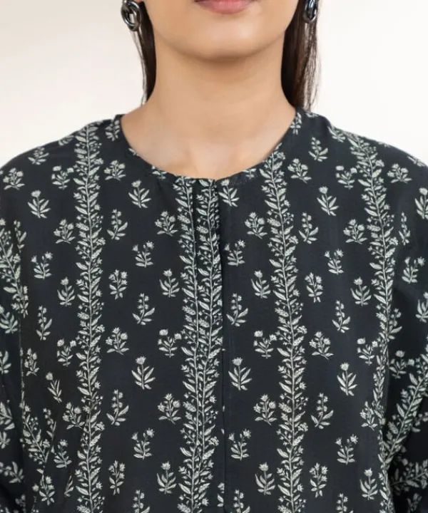 Best Sapphire Printed Dobby Shirt