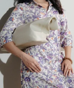 Sale Sapphire Printed Dress With Belt Multi