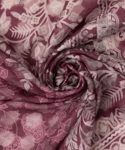 Best Sapphire Printed Jacquard Dupatta Burgandy