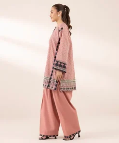 Fashion Sapphire Printed Lawn Shirt Pink