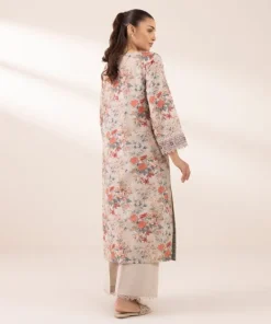 New Sapphire Printed Lawn Shirt Grey