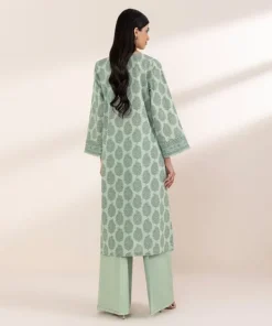 New Sapphire Printed Lawn Shirt Mint Green