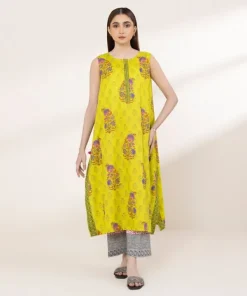 New Sapphire Printed Lawn Shirt Green