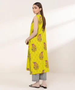New Sapphire Printed Lawn Shirt Green