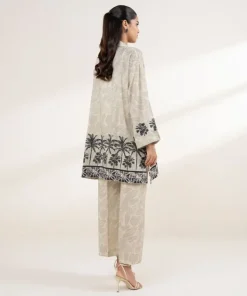 Clearance Sapphire Printed Lawn Shirt