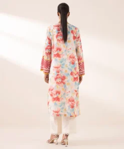 Fashion Sapphire Printed Lawn Shirt