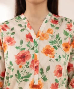 Best Sapphire Printed Lawn Shirt