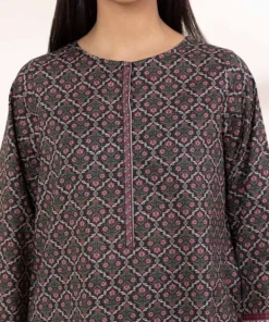 Sale Sapphire Printed Lawn Shirt