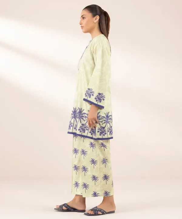 New Sapphire Printed Lawn Shirt