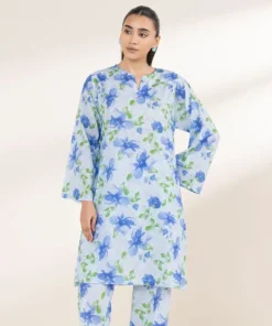 Online Sapphire Printed Lawn Shirt