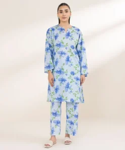 Online Sapphire Printed Lawn Shirt