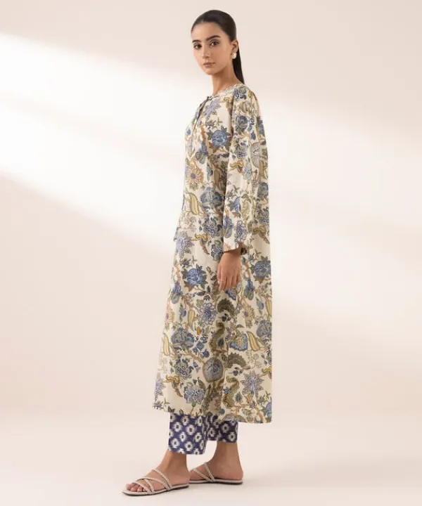 New Sapphire Printed Lawn Shirt