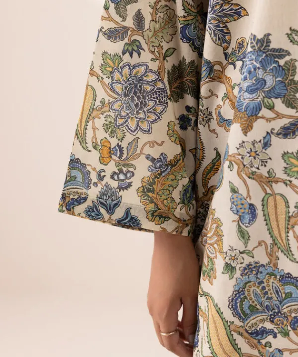 New Sapphire Printed Lawn Shirt