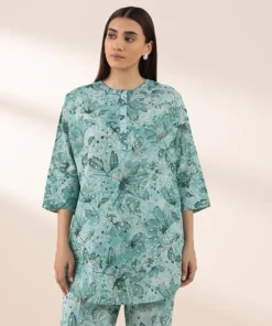 Online Sapphire Printed Lawn Shirt