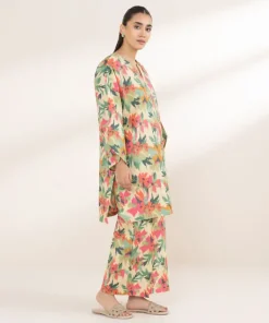 Clearance Sapphire Printed Lawn Shirt