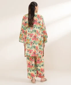Clearance Sapphire Printed Lawn Shirt