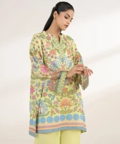 Best Sapphire Printed Lawn Shirt