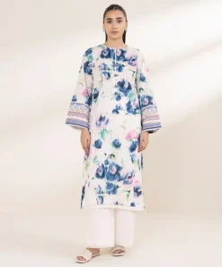 Best Sapphire Printed Lawn Shirt