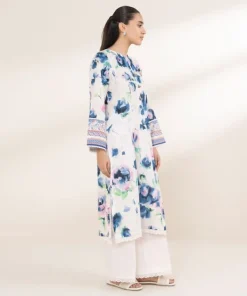 Best Sapphire Printed Lawn Shirt