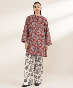 Best Sapphire Printed Lawn Shirt