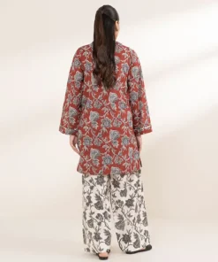 Best Sapphire Printed Lawn Shirt