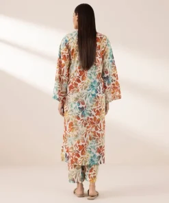 Fashion Sapphire Printed Lawn Shirt