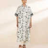 Outlet Sapphire Printed Lawn Shirt