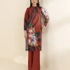 Clearance Sapphire Printed Lawn Shirt