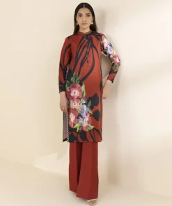 Clearance Sapphire Printed Lawn Shirt