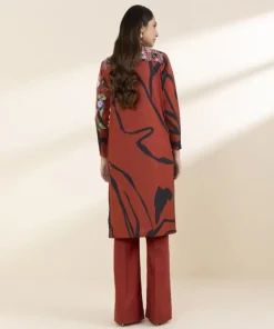 Clearance Sapphire Printed Lawn Shirt