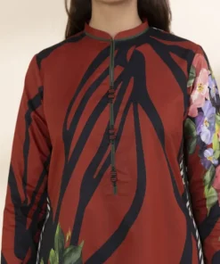 Clearance Sapphire Printed Lawn Shirt